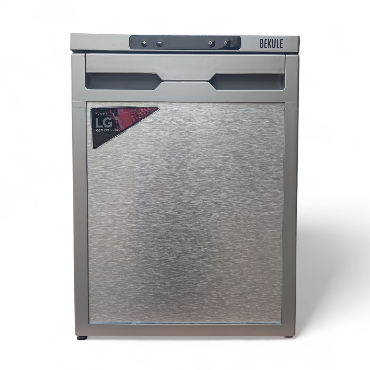 BEKULE Silver BK50 50l compressor fridge by Alpicool Black (CR50X)
